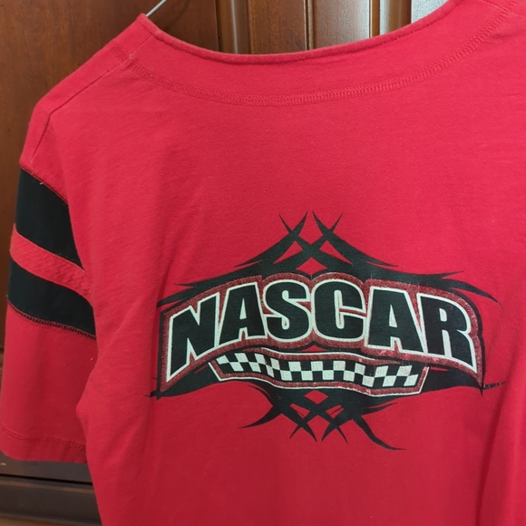 Jersey Shirt NASCAR Women's Size Small Sparkles On The Logo On Front & Back - Picture 5 of 14